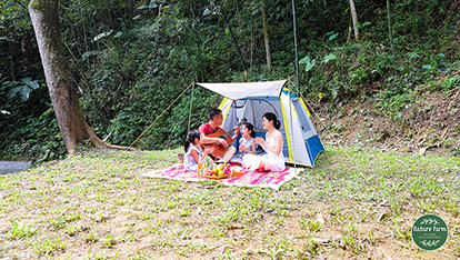 ✅Cắm trại ngủ lều ăn đồ nướng barbecue - trải nghiệm thú vị ở Trang Trại Thiên Nhiên Pù Luông Nature Farm